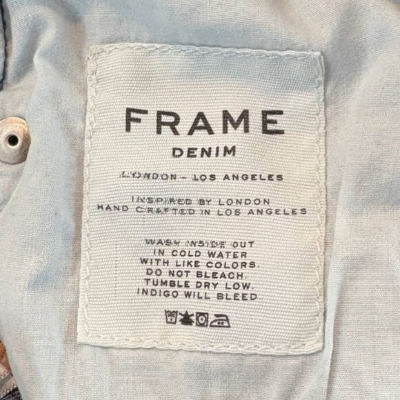 โจ FRAME DENIM Le Skinny de Jeanne with Stunning Star Embellishments โจ Size 29 - Picture 10 of 12